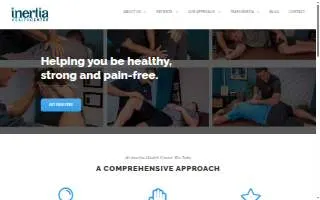 Inertia Health Center of Rolling Meadows website
