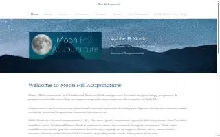 Moon Hill Acupuncture website