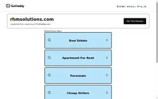 RHM Staffing Solutions of Rolling Meadows website