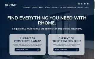 RHOME Chicago/American Property Management website