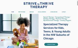 Strive to Thrive Therapy, PLLC- Pediatric Speech, Occupational, and Physical Therapy of Rolling Meadows