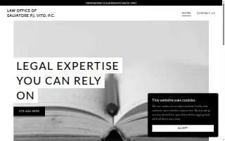 Vito & Dollenmaier Law of Rolling Meadows website