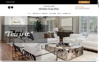 Chicagoland Home Staging of Wilmette