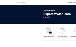Express Wash of Romeoville website