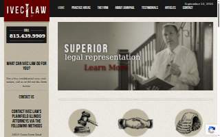 Ivec Law website