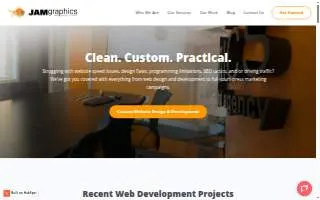JAM! Graphics of Romeoville website