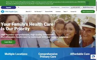 VNA Health Care of Romeoville website