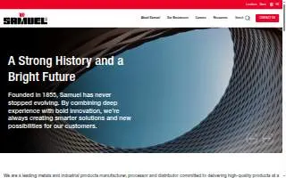 Samuel Home Sound System Company website