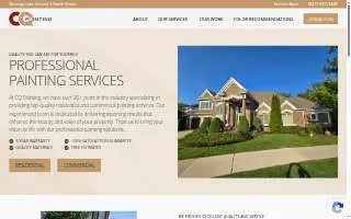CQ Painting website