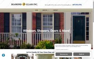 Diamond J Glass Inc website