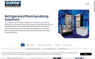 Ojeda's Appliances Services website