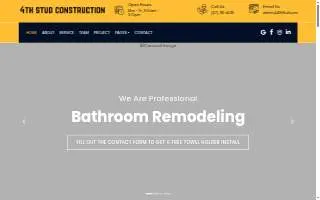 4th Stud Construction LLC website