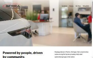Serra Honda Champaign Service Department website
