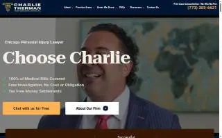 Charlie Therman Injury & Accident Lawyers, P.C. of Schaumburg website