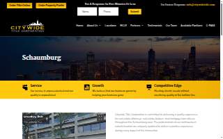 Citywide Title Corporation of Schaumburg