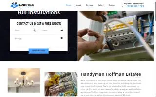 Handyman Hoffman Estates website
