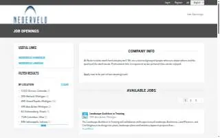 Nederveld, Inc. website