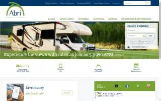 Abri Credit Union of Lemont website