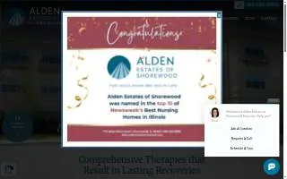 Alden Estates of Shorewood website