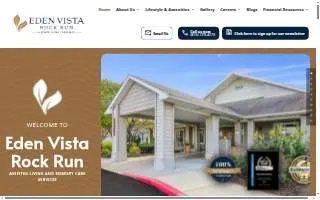 Eden Vista Rock Run website
