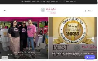 Posh West Boutique website
