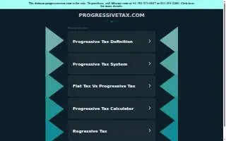 Progressive Tax of Shorewood website