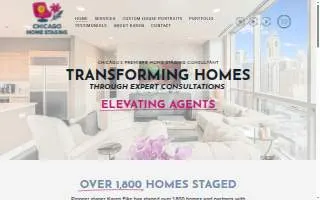Chicago Home Staging website