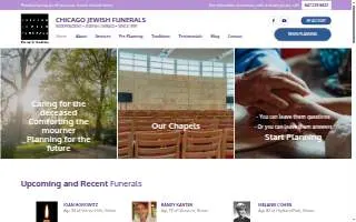 Chicago Jewish Funerals - Skokie Chapel website