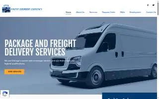 Finest Courier Logistics of Skokie website