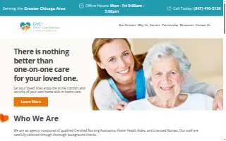GYC Senior Care website