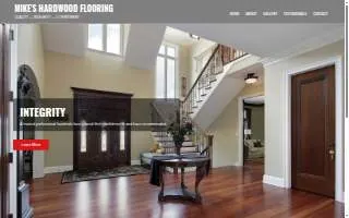 Mike’s Hardwood Flooring website