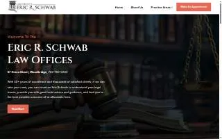 The Law Offices of Van A. Schwab website
