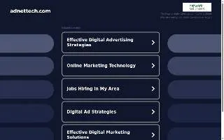 adNET Technology Management of South Elgin website