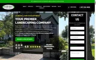 Bright Green Landscapes Inc. website