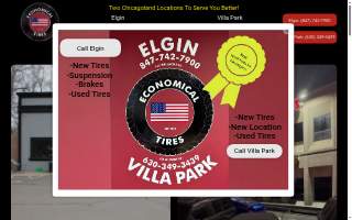 Economical Tires website