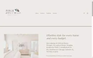 Porch & Palette Co. website