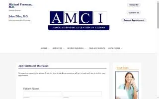 Associated Medical Centers of Illinois - South Holland website