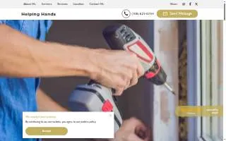 Helping Hands website