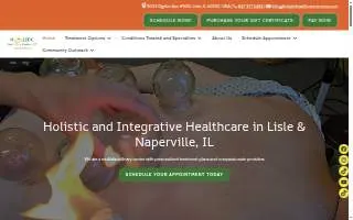 Holistic Health Care Centers website