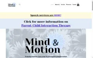 Mind In Motion Fitness website