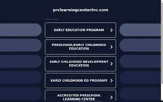 PRC Learning Center Inc website
