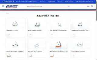 Academy Sports + Outdoors of Springfield website