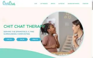 Chit Chat Therapy website