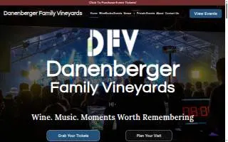 Danenberger Family Vineyards website