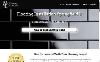 DC Flooring Concepts website