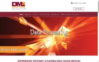 DML Solutions website