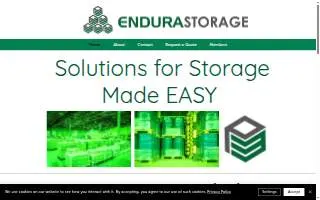 EnduraStorage website