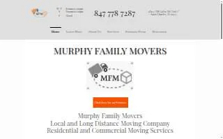 Murphy Family Movers of St. Charles website