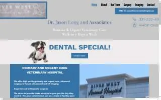 River West Animal Hospital website