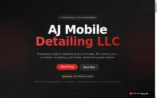 Auto Glow Mobile Detailing website